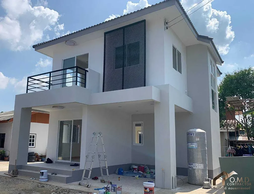 สร้างบ้าน ราชบุรี แถวบ้านโป่ง