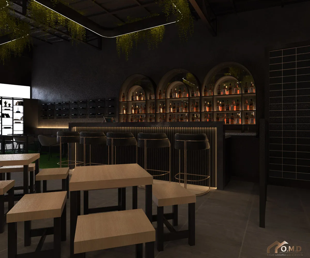 ออกแบบร้านเหล้า กึ่งคาเฟ่ Designing a bar/cafe hybrid - รับออกแบบภายใน ...