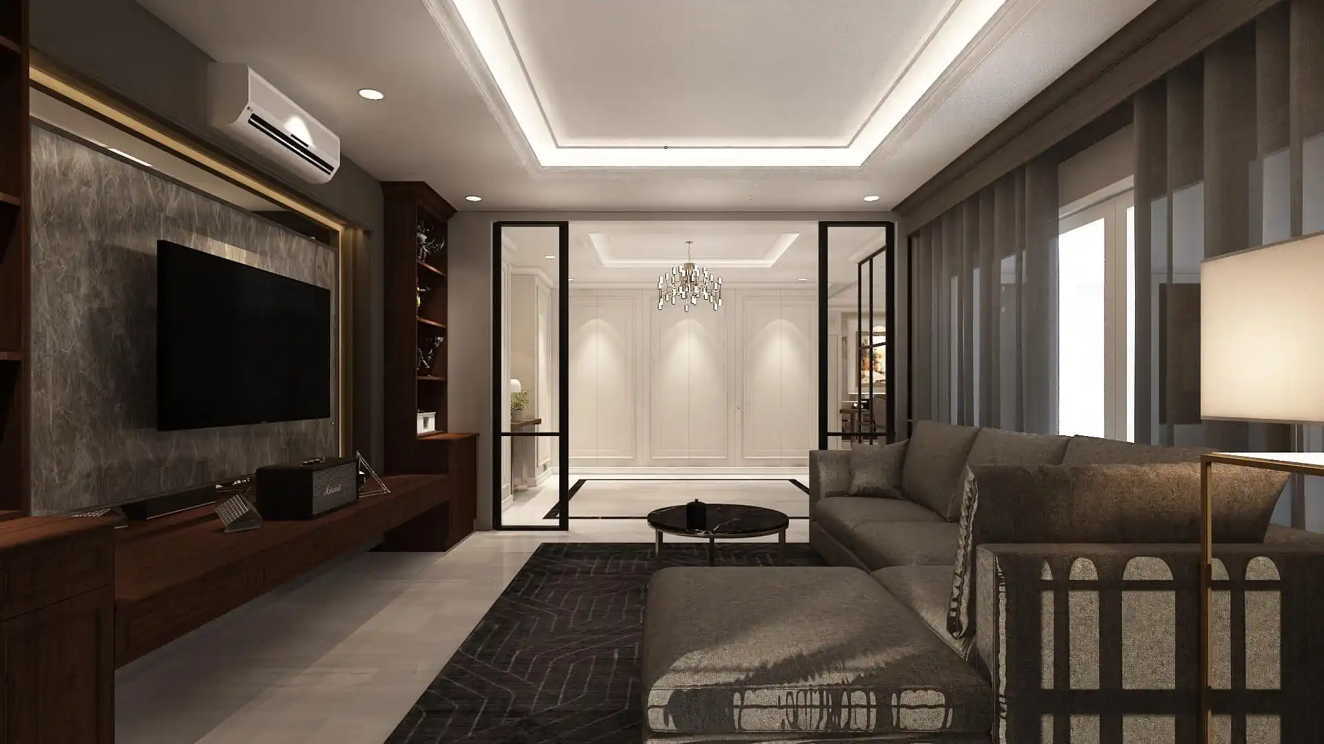 ออกแบบ 3D - ออกแบบภายใน รีโนเวทบ้าน ตกแต่งร้านค้า ตึกอาคาร